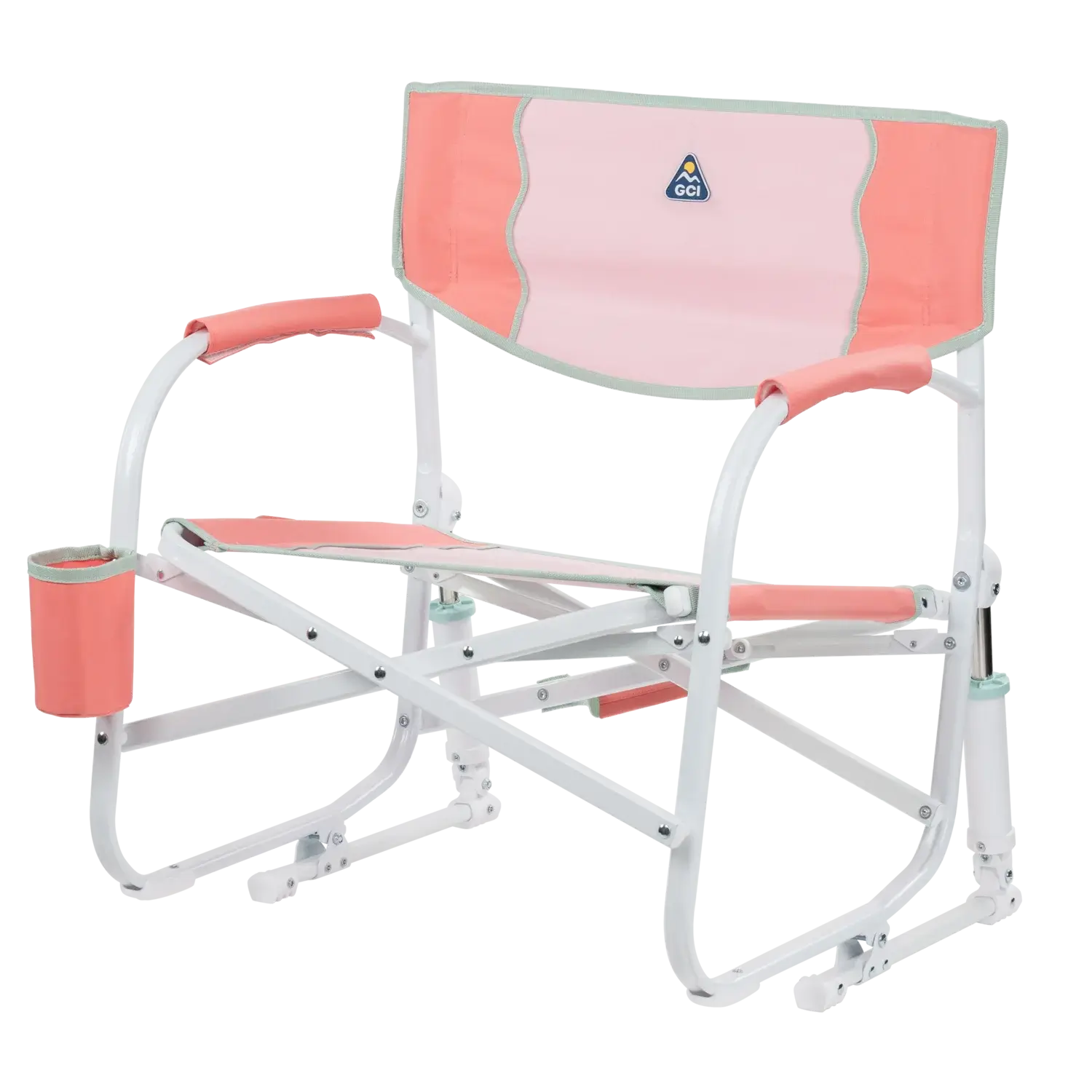 Premium All-Weather Grab & Go Rocker - Choice 551 - Freestyle Rocker Portable Outdoor Folding Chair Detail