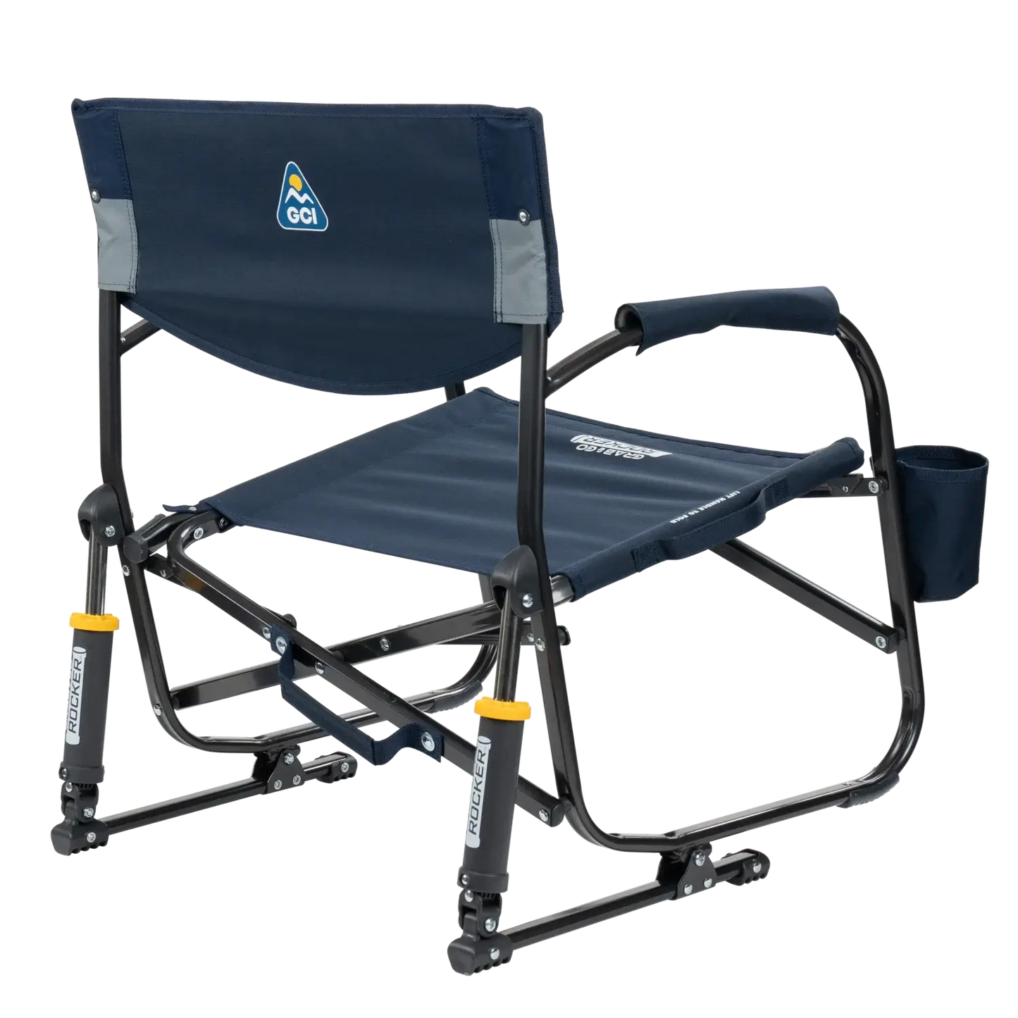 Premium All-Weather Grab & Go Rocker - Choice 551 - Freestyle Rocker Portable Outdoor Folding Chair Detail