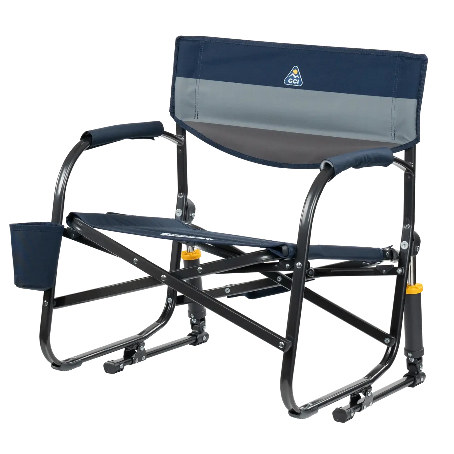 Premium All-Weather Grab & Go Rocker - Choice 551 - Freestyle Rocker Portable Outdoor Folding Chair Detail