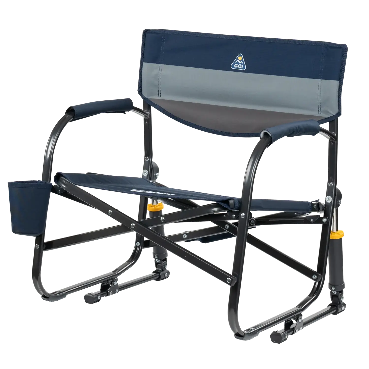 Premium All-Weather Grab & Go Rocker - Choice 551 - Freestyle Rocker Portable Outdoor Folding Chair Detail