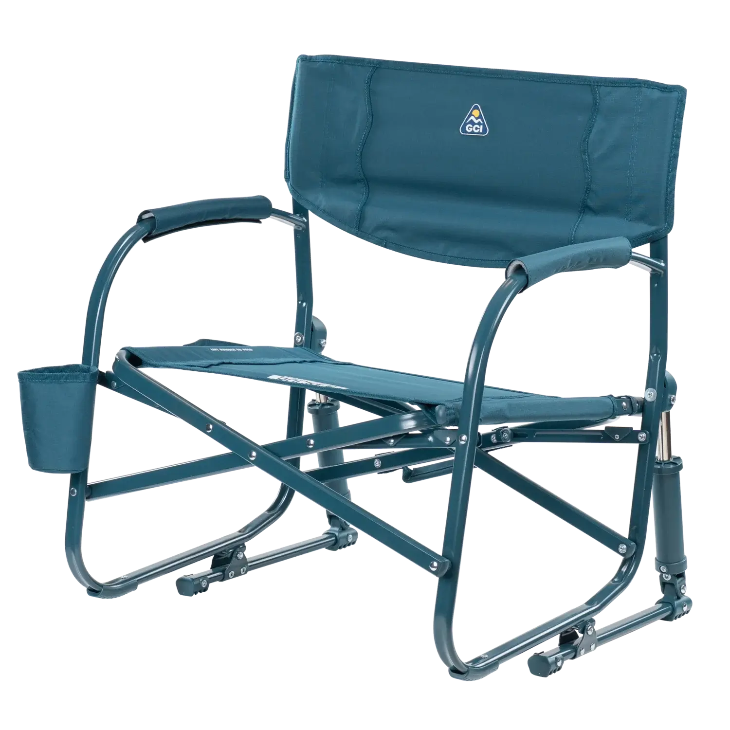 Premium All-Weather Grab & Go Rocker - Choice 551 - Freestyle Rocker Portable Outdoor Folding Chair Detail