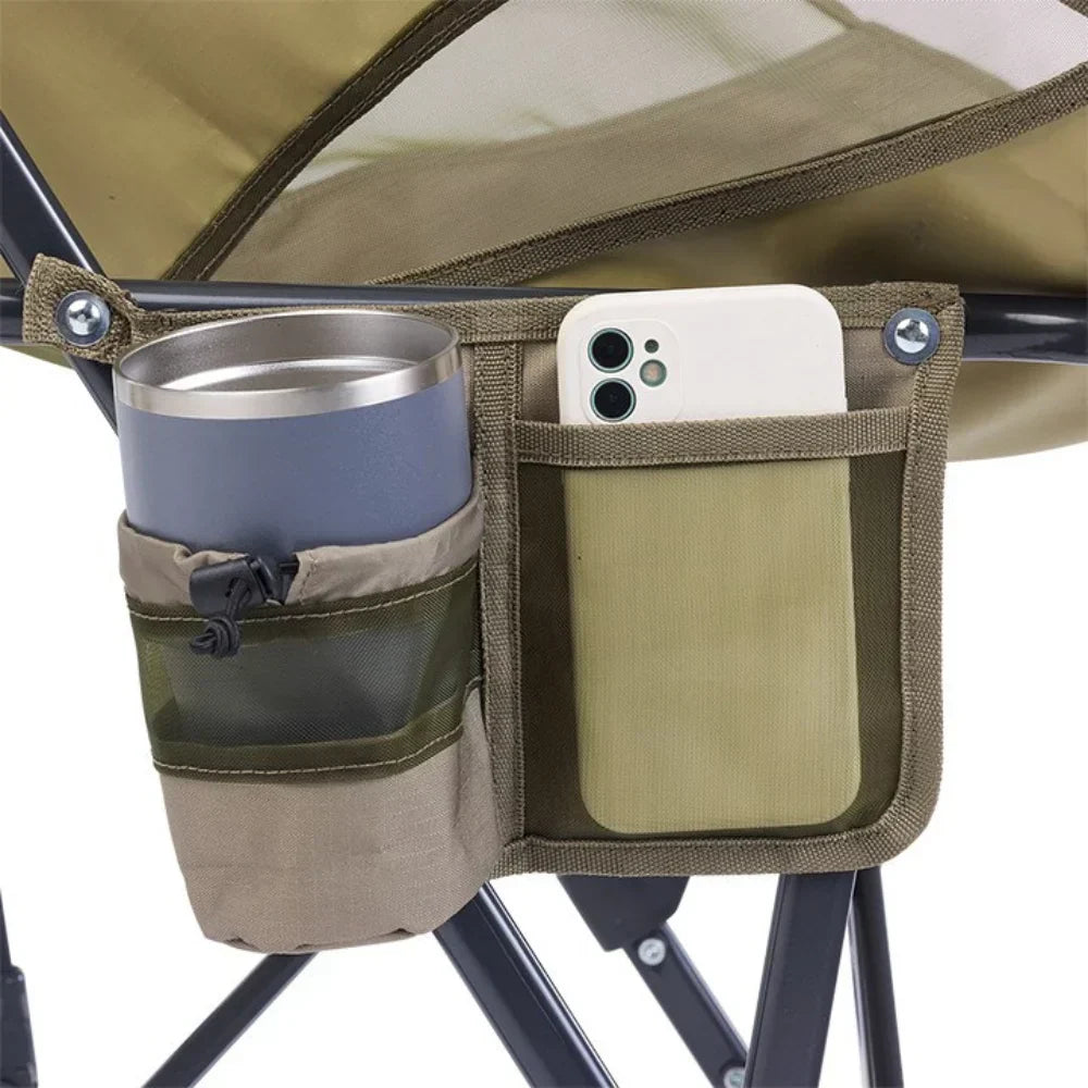 Heavy-Duty Freestyle Pod Rocker Elite - Choice 832 - Patented Spring-Action Rocking Chair for Camping Detail