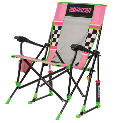 Heavy-Duty Freestyle RoadTrip Rocker - NASCAR For Her - Choice 560 - Freestyle Rocker Portable Outdoor Folding Chair Detail