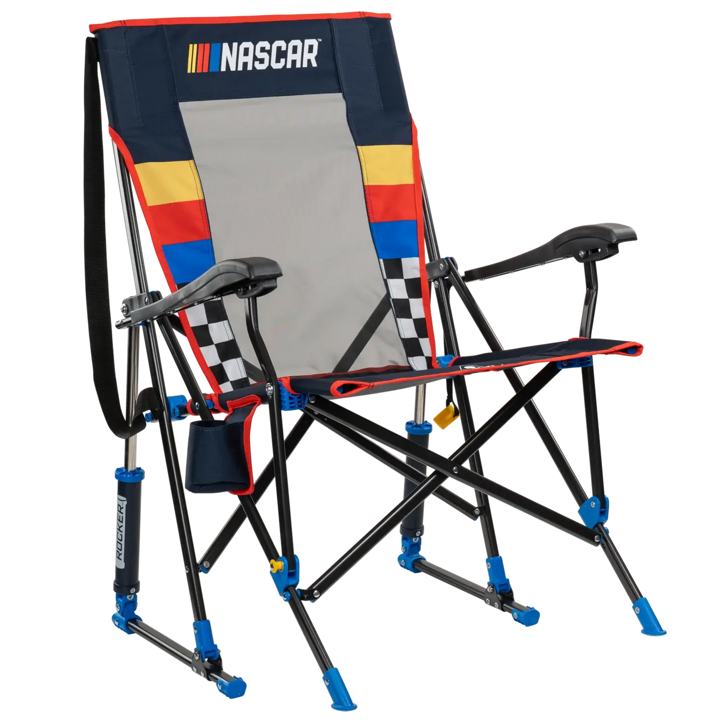 Luxury Camp RoadTrip Rocker - NASCAR For Him - Choice 453 - RoadTrip Rocker Smooth Motion Camp Chair - Default Title