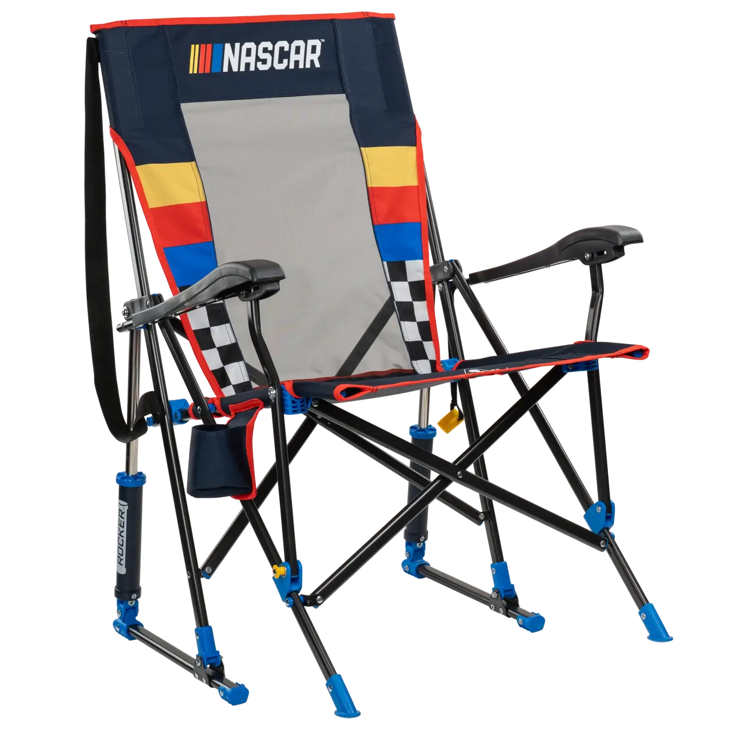 Luxury Camp RoadTrip Rocker - NASCAR For Him - Choice 453 - RoadTrip Rocker Smooth Motion Camp Chair - Default Title