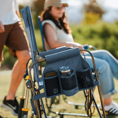 Luxury Camp Stowaway Rocker - Choice 794 - Freestyle Rocker Portable Outdoor Folding Chair Detail
