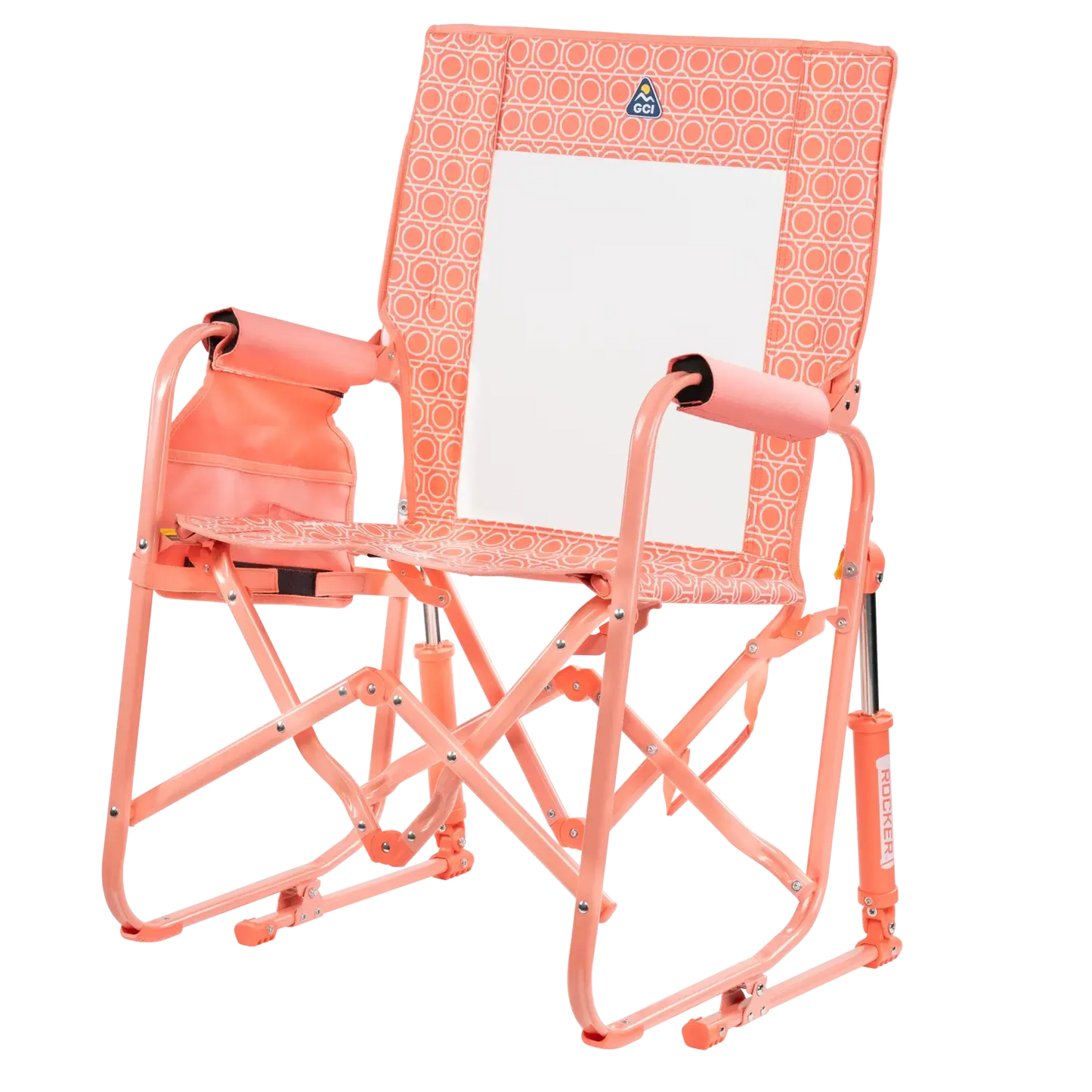 Luxury Camp Stowaway Rocker - Choice 794 - Freestyle Rocker Portable Outdoor Folding Chair Detail