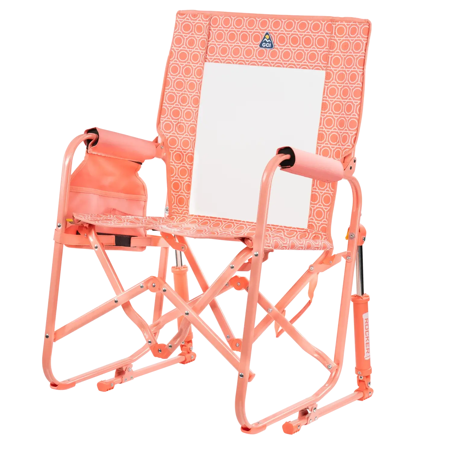 Luxury Camp Stowaway Rocker - Choice 794 - Freestyle Rocker Portable Outdoor Folding Chair Detail