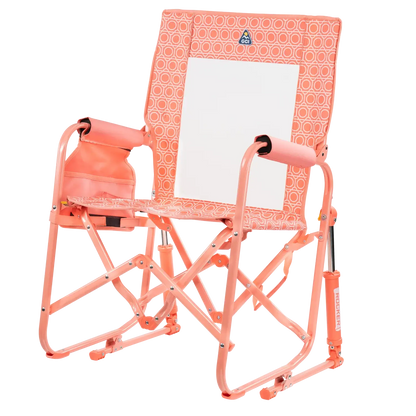 Luxury Camp Stowaway Rocker - Choice 794 - Freestyle Rocker Portable Outdoor Folding Chair Detail