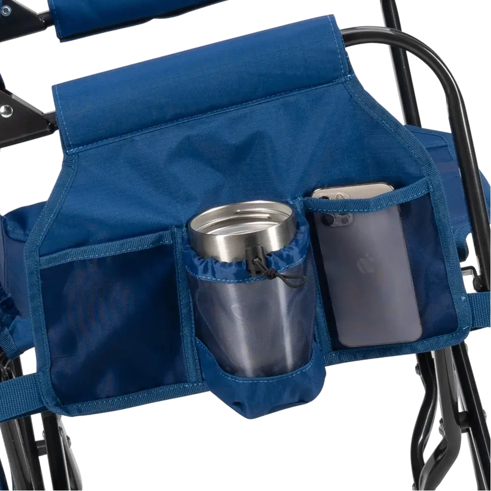 Luxury Camp Stowaway Rocker - Choice 794 - Freestyle Rocker Portable Outdoor Folding Chair Detail