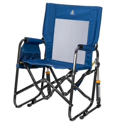 Luxury Camp Stowaway Rocker - Choice 794 - Freestyle Rocker Portable Outdoor Folding Chair Detail