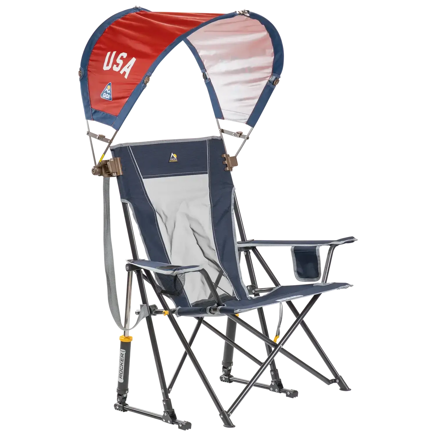 Instant Pop-Up SunShade Accessory - USA Anniversary Deluxe - Choice 917 - Pop-Up Outdoor Sun Shelter - UV400 Protection Detail
