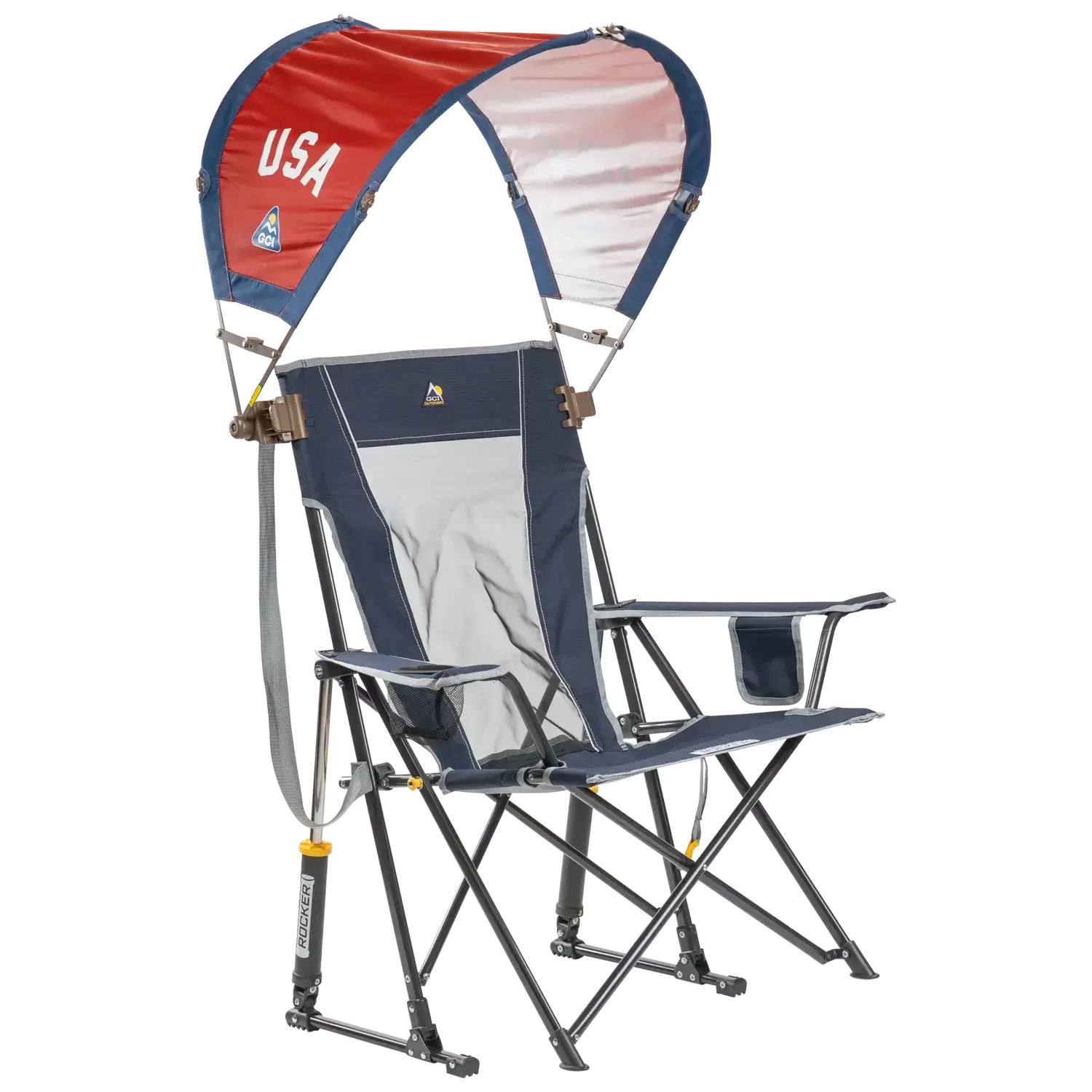 Instant Pop-Up SunShade Accessory - USA Anniversary Deluxe - Choice 917 - Pop-Up Outdoor Sun Shelter - UV400 Protection Detail