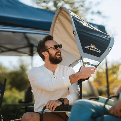 UV-Protection SunShade Accessory - Choice 361 - Portable Beach Canopy with Adjustable Shade Angle Detail