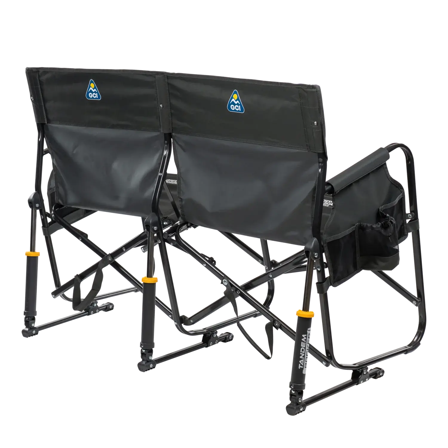 Patented Spring-Action Tandem Rocker - Choice 227 - RoadTrip Rocker Smooth Motion Camp Chair Detail