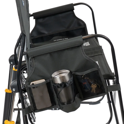 Patented Spring-Action Tandem Rocker - Choice 227 - RoadTrip Rocker Smooth Motion Camp Chair Detail