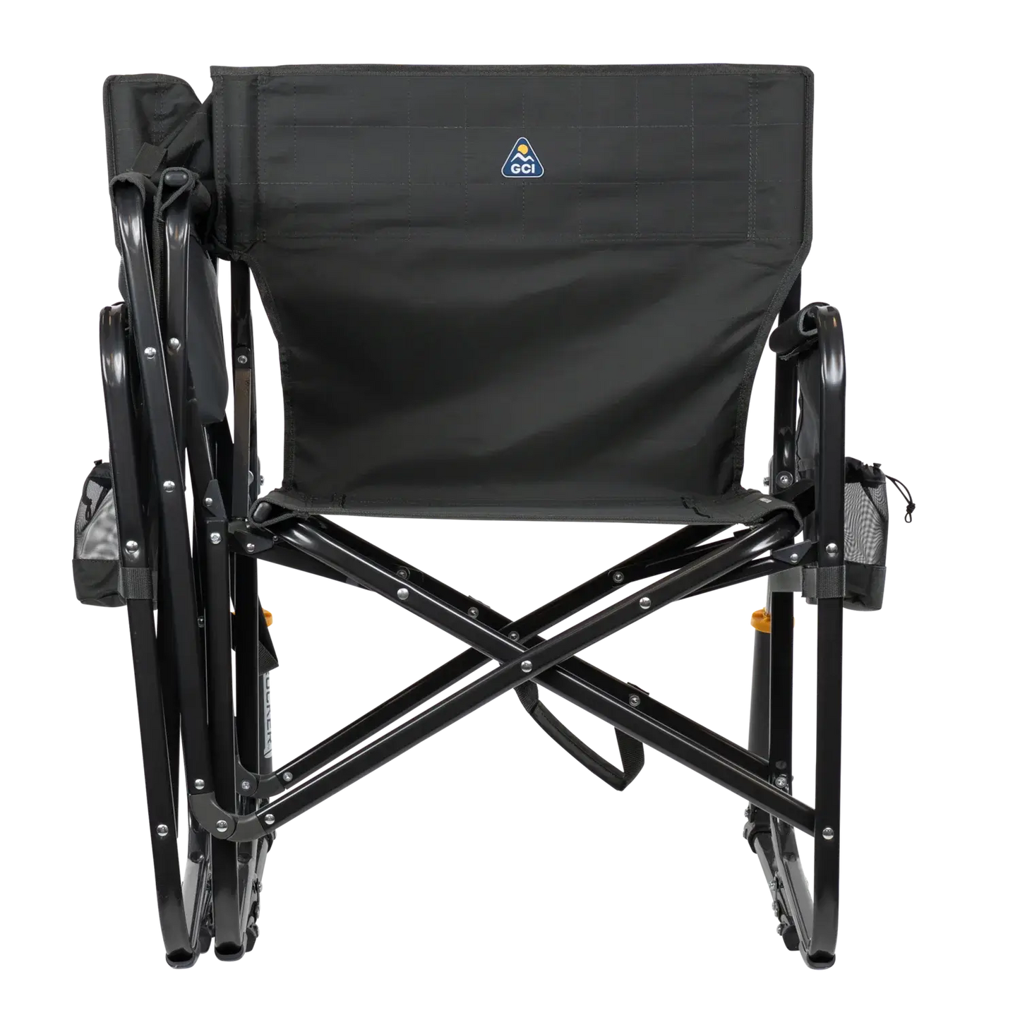 Patented Spring-Action Tandem Rocker - Choice 227 - RoadTrip Rocker Smooth Motion Camp Chair Detail