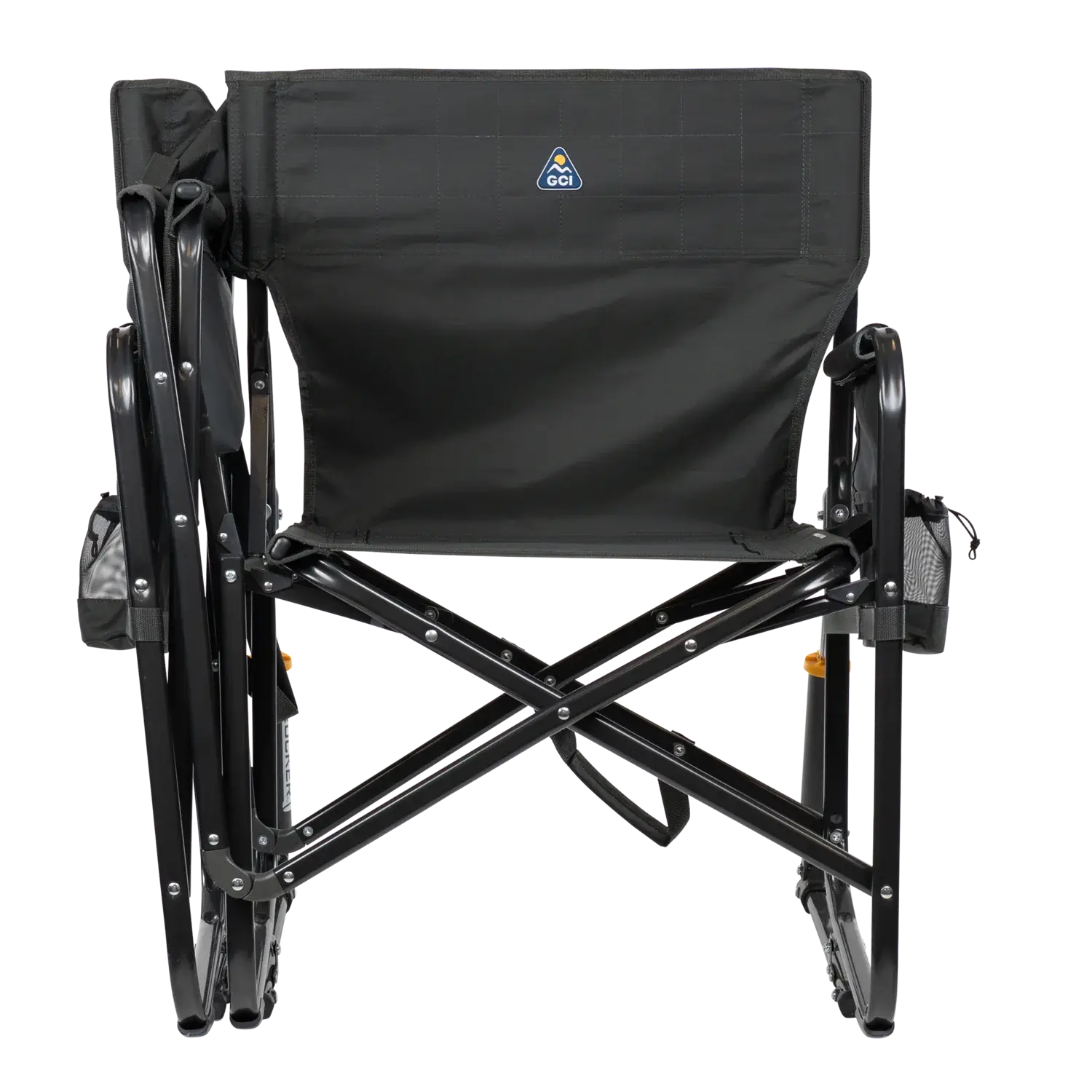 Patented Spring-Action Tandem Rocker - Choice 227 - RoadTrip Rocker Smooth Motion Camp Chair Detail