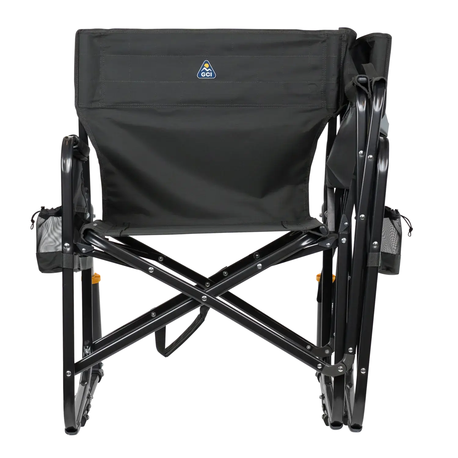 Patented Spring-Action Tandem Rocker - Choice 227 - RoadTrip Rocker Smooth Motion Camp Chair Detail
